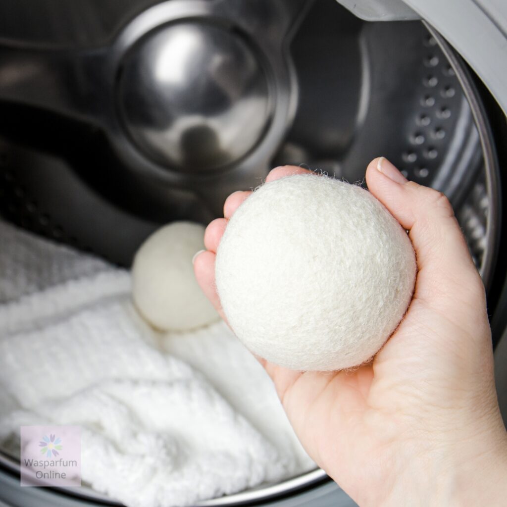 Gebruiken van wasdrogerballen