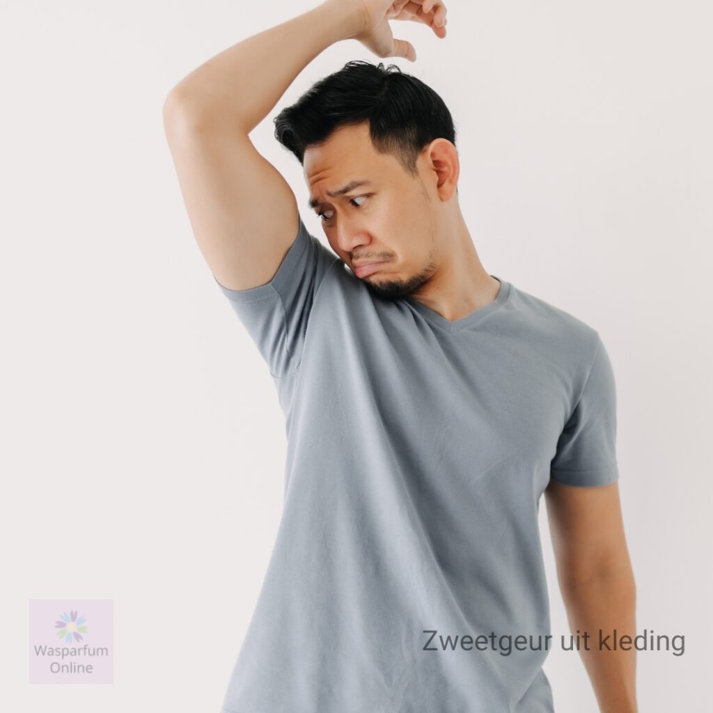 Zweetgeur uit kleding